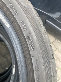 Sada letních pneu Bridgestone 225/45/17, cca 4mm - 5