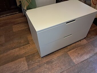 Ikea komoda Nordli 2 zásuvky - 5