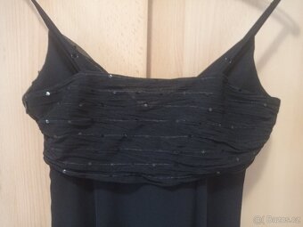 Černé šaty Marks & Spencer vel. S (UK 10) - top stav - 5