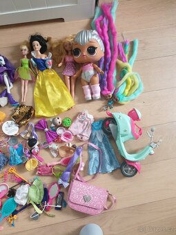 Panenky Barbie my little pony lol suprice disney a doplňky - 5