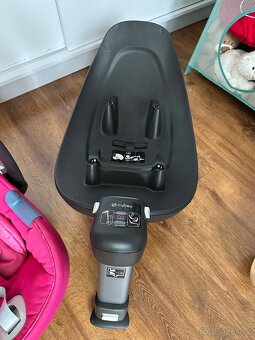 Autosedačka Cybex Aton M FANCY PINK + Base Aton M - 5