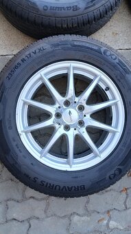 Prodám Alu kola Mercedes 7,5Jx17 H2 ET53 pneu 235/65 R17 Xl - 5