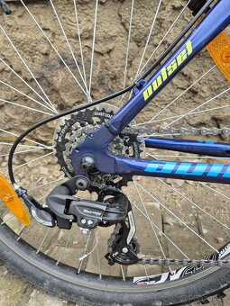 AUTHOR Outset 26 2021-22 vel.17" modrá/limeta MTB XC 26"ko - 5