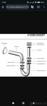 Sifon pod umyvadlo Úplně nový - 5