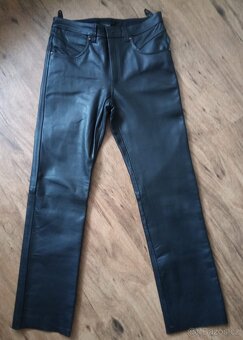 Prodám nové pánské kožené kalhoty na motocykl - 5