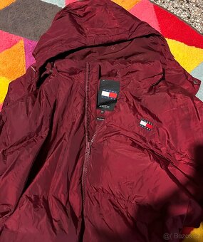TOMMY HILFIGER ALASKA PUFFER PÁNSKÁ ZIMNÍ BUNDA 6 XL - 5