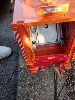 Velké popelářské Auto 60cm.Bruder. - 5