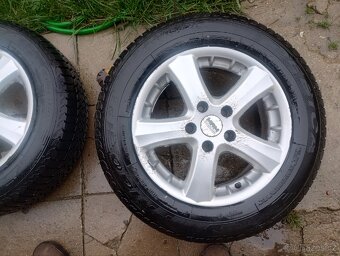 ALU kola + zimní pneu R15 - 5