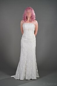 Laciné svatební šaty - 1000 Kč / kus, možno vyměnit za kolo - 5