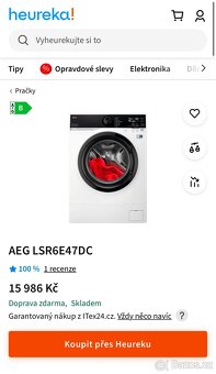 NOVÁ pračka AEG - 5