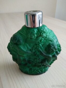 Malachytové (Jade) sklo - 3ks - 5