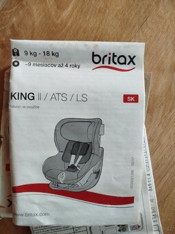 Autosedačka Britax 9-18kg - 5
