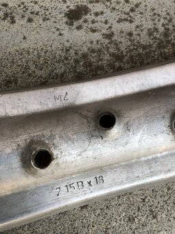 Hliníkové ráfky 18” na motocykl - 5