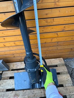 Hydraulický půdní vrták průměr 30cm - 5