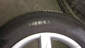 orig.AUDI alukola 16"+letní pneu Pireli 205/60/16 - 5