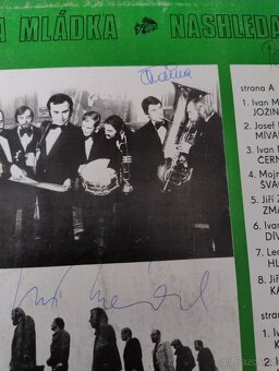 LP BANJO BAND - NASHLEDANOU (S PODPISY,AUTOGRAMY ) - 5