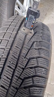 Prodám alu  AUDI, VW, ŠKODA  zimní pneu 225/55/17 - 5