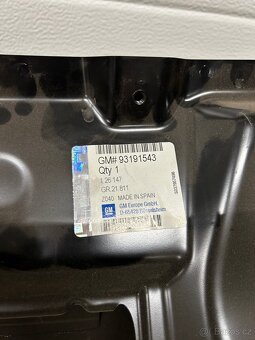 Opel corsa D kufrové dveře NOVÉ - 5