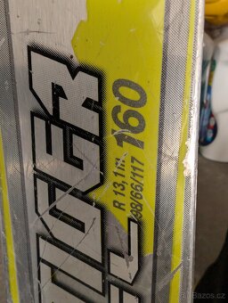 Sjezdové lyže VOLKL Racetiger SL SPEEDWALL 160 cm - 5