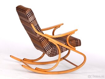 Pohodlné české houpací křeslo TON. - 5