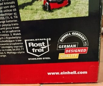 Einhell Power X-Change Aku vertikutátorGC-SC6/31LI-SOLO+2bat - 5