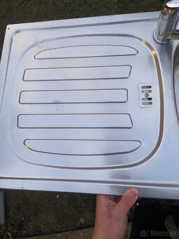 Nerezový dřez + NOVÁ baterie - 5