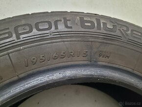 Letní pneu 195/65/15 Dunlop 4ks - 5