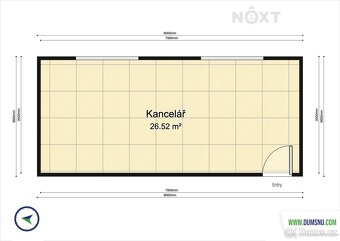 Pronájem komerční Kanceláře, 26㎡ - 5