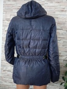 Tmavě modrá lesklá bunda Geox vel. 38/40, Super stav - 5