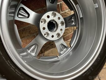 BMW hliníkové ráfky 17” Star-spoke 832 light grey 7Jx17 - 5