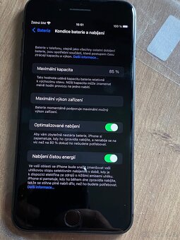 Apple iPhone 8plus 256gb Black • Jak nový • - 5