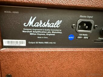 kytarové kombo Marshall AS50D - 5
