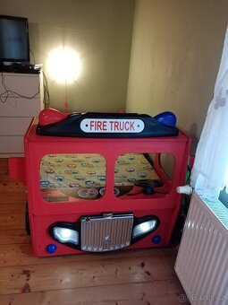 Dětská autopostel Hasiči - 5