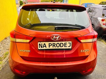 HYUNDAI iX20 1.4 i BENZÍN NAJETO JEN 78 TIS KM ALU KOLA TAŽN - 5