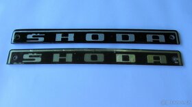 ŠKODA 110R ozdobný štít přední - vyrobený - 5