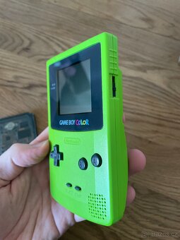 Nintendo GameBoy Color Zelená + GBxCart RW 1.4b flashGBX - 5