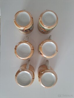 Sada porcelánových hrnků A. L. Salač (6 ks) - 5