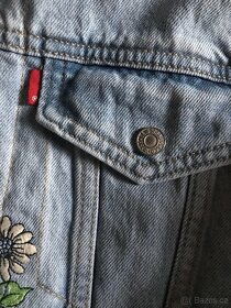 džínová zimní bunda Lewis Trucker vel.S - 5