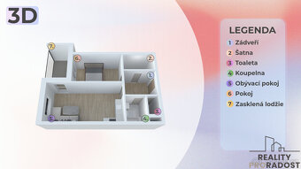 Prodej bytu 2+kk 60 m2, ul. Peškova, Olomouc - Povel - 5