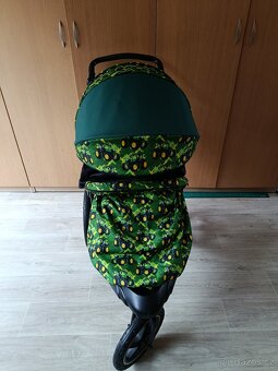 Nepadací deka na kočárek, nová - 5