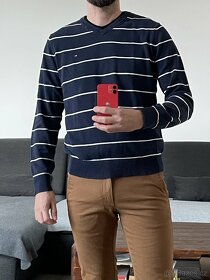 svetry (cena za ks) Tommy Hilfiger sweaters v-neck size S - 5