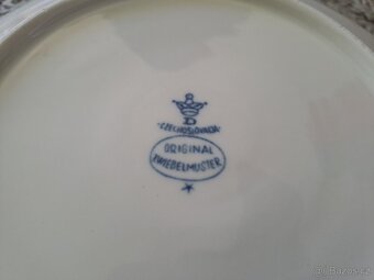 Porcelánová mísa - průměr 24,5 cm, original zwiebelmuster - 5