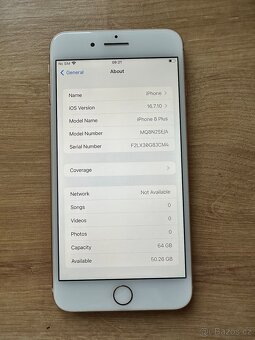 iPhone 8 Plus 64GB 100% Baterie - 5