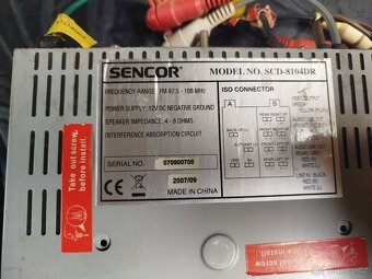 Autoradio Sencor SCD 8104 DR - 5