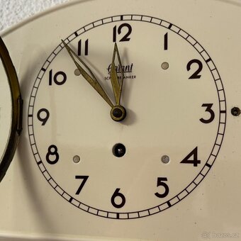 Kuchyňské starožitné keramické hodiny mechanické - 5