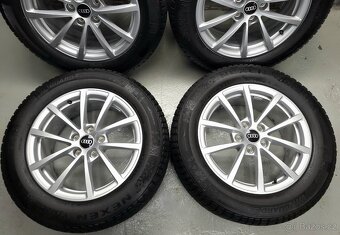 17" Originál Audi A6 5x112 zimní pneu 6-7mm - 5