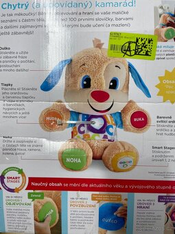 Mluvící pejsek Fischer price - jako nový - 5