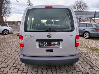 VW CADDY 1.9 TDi 77KW,LIFE,KLIMA,ZÁVĚS,CD,VYHŘ. ZRCÁTKA. - 5