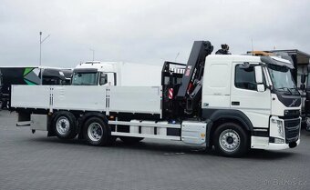 Volvo FM500 - 6x2 - Valník + HR-HIAB X-HIPRO 232 – EURO 6 - 5