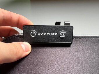 Herní podložka pod myš RAPTURE XL – RGB podsvícení - 5